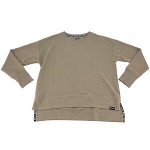 Bench Women's Mocha Waffle Crew Neck Top / Various Sizes